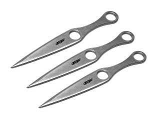 ACEJET KUNAI DOUBLE SPINNER 10" - Spinner Throwing knife - set of 3